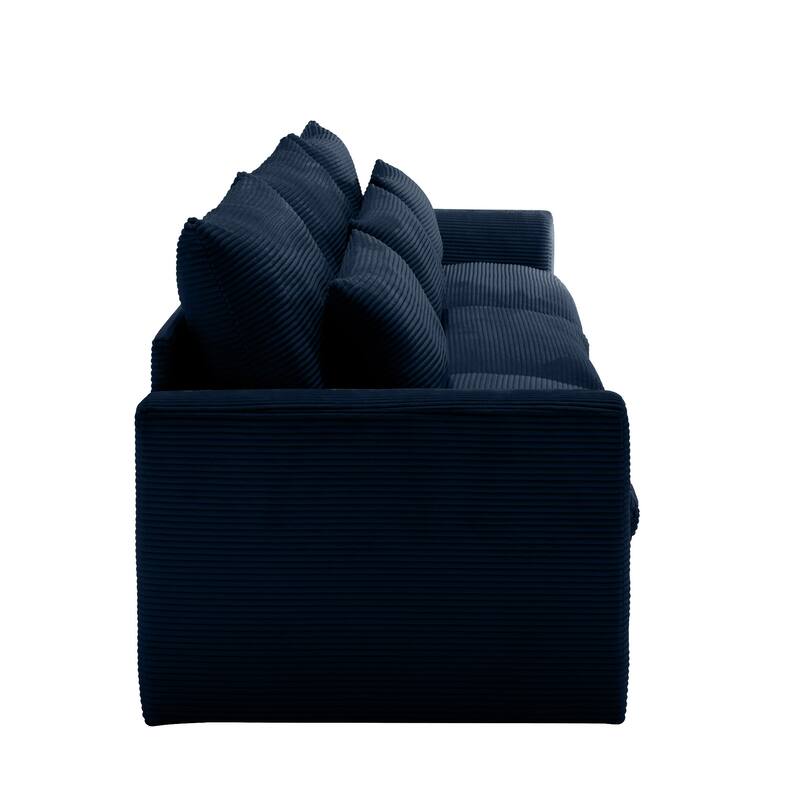 GDFStudio- Mark Corduroy Three-Seater Sofa