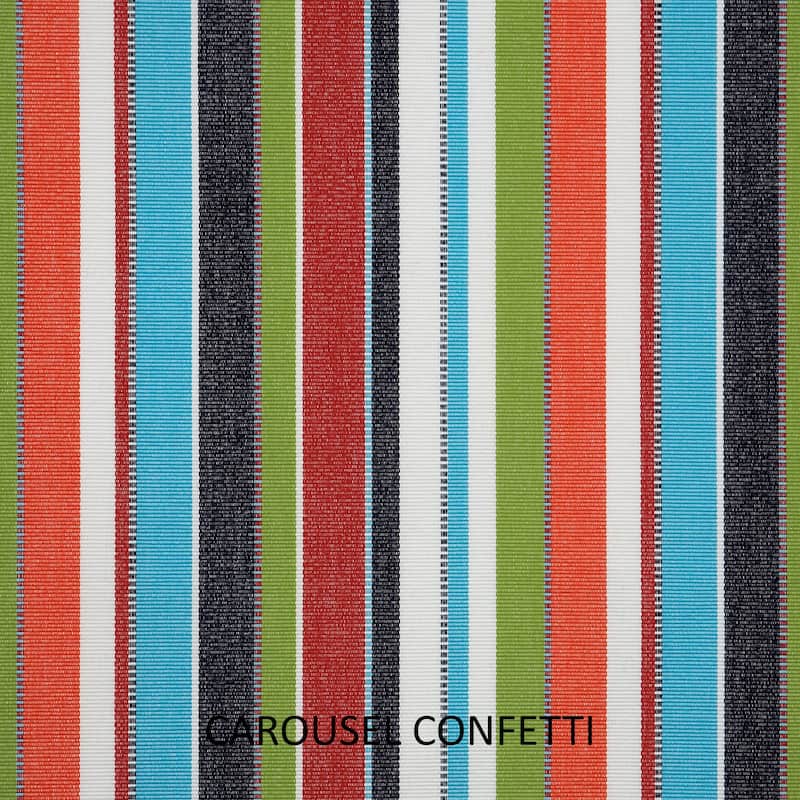 Sorra Home Sunbrella Carousel Confetti Corded Indoor/ Outdoor Pillows (Set of 2)