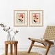 preview thumbnail 1 of 2, Paragon Comfort Flowers II Framed Art - Set of 2 2-piece Set