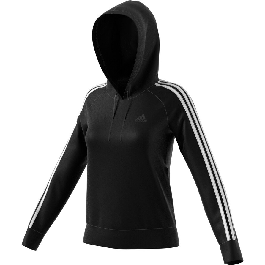 Adidas 3 stripe essential hoodie rasta cheap