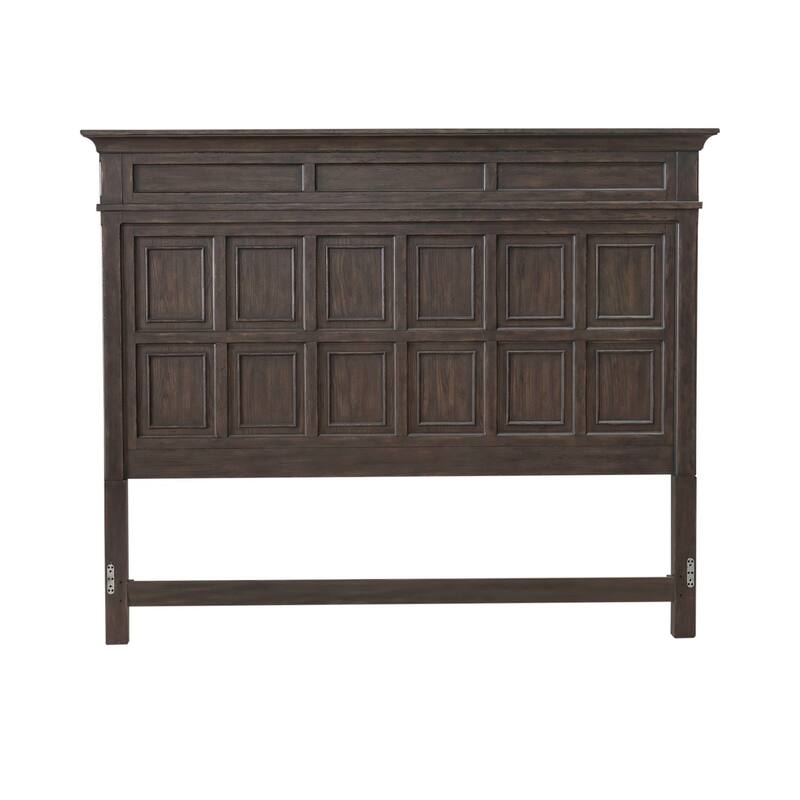 Paradise Valley Saddle Brown Panel Headboard