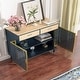 preview thumbnail 8 of 8, Modern Home Side table With Drawer