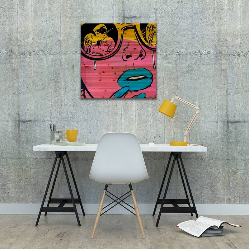 Love Lost Print On Wood by JRuggs - Multi-Color