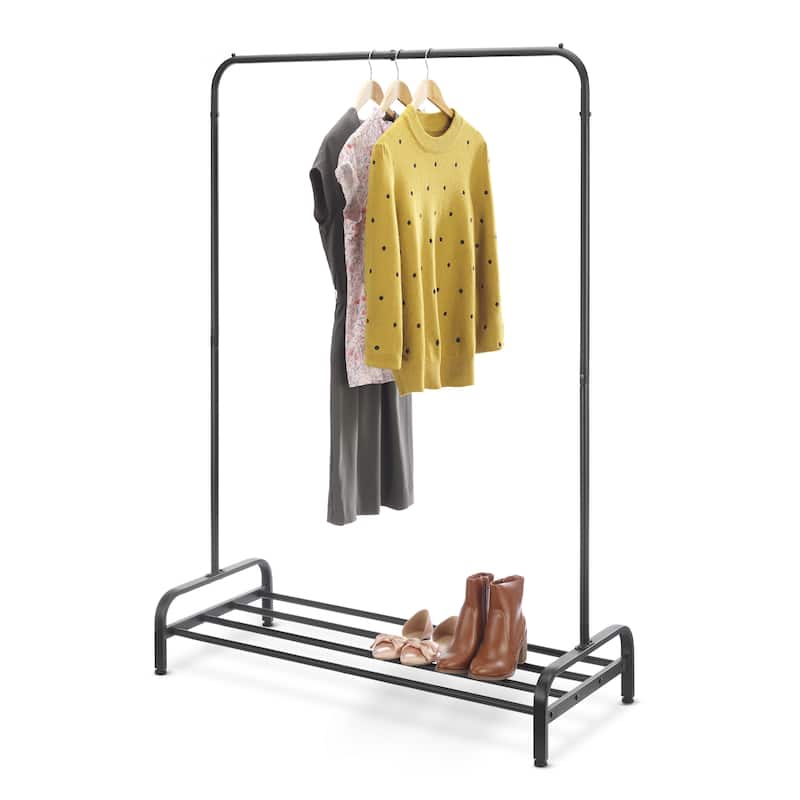 Whitmor All-Metal Garment Rack - Matte Black