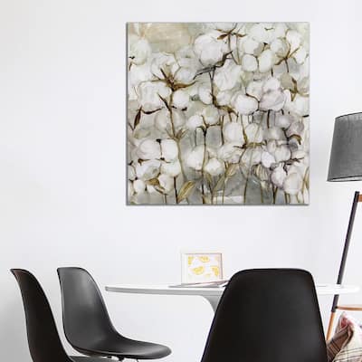 iCanvas "Cotton Field" by Carol Robinson Canvas Print