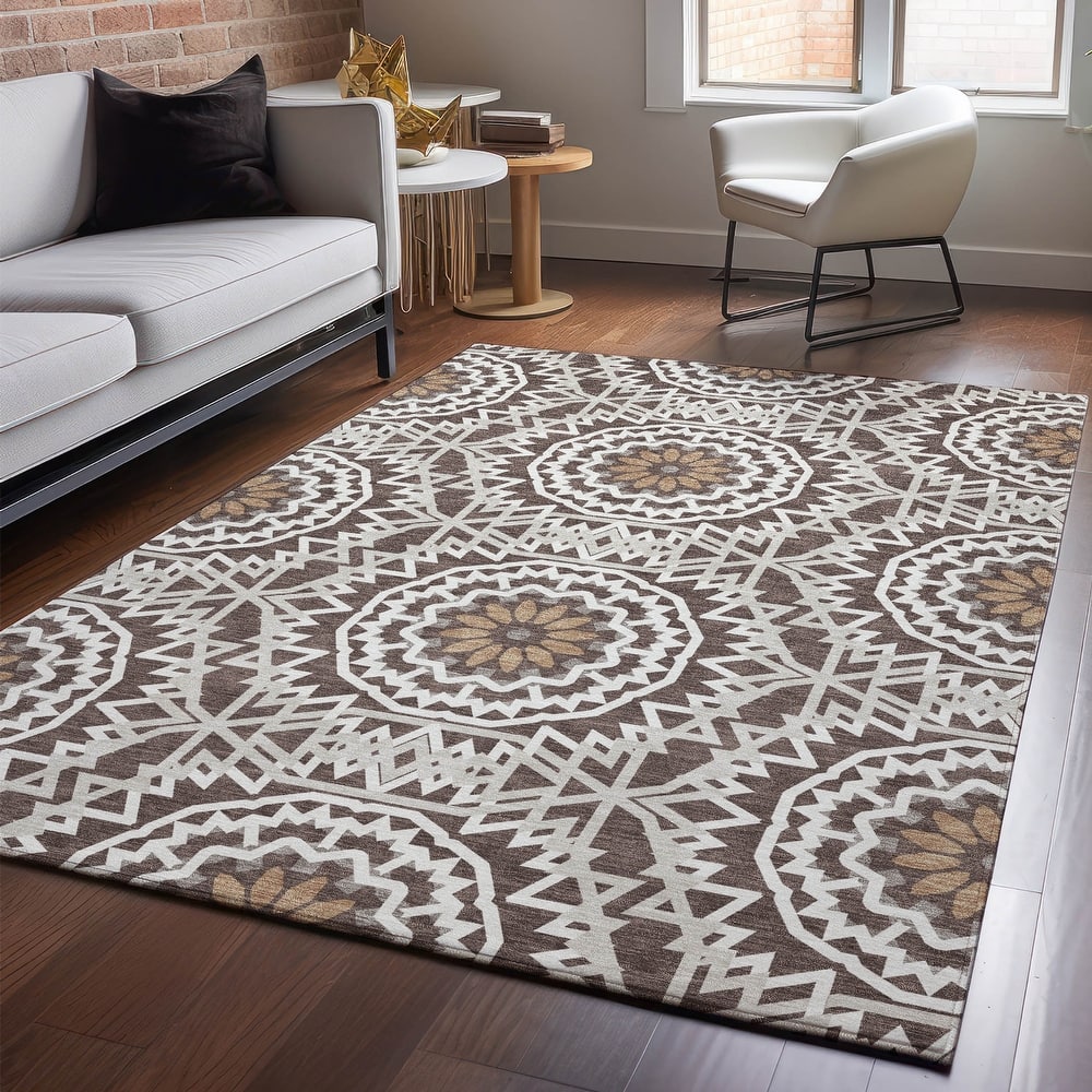 Premium Washable Super Soft Boho Global Mayfield Rug