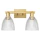 Option Brushed Brass / Clear