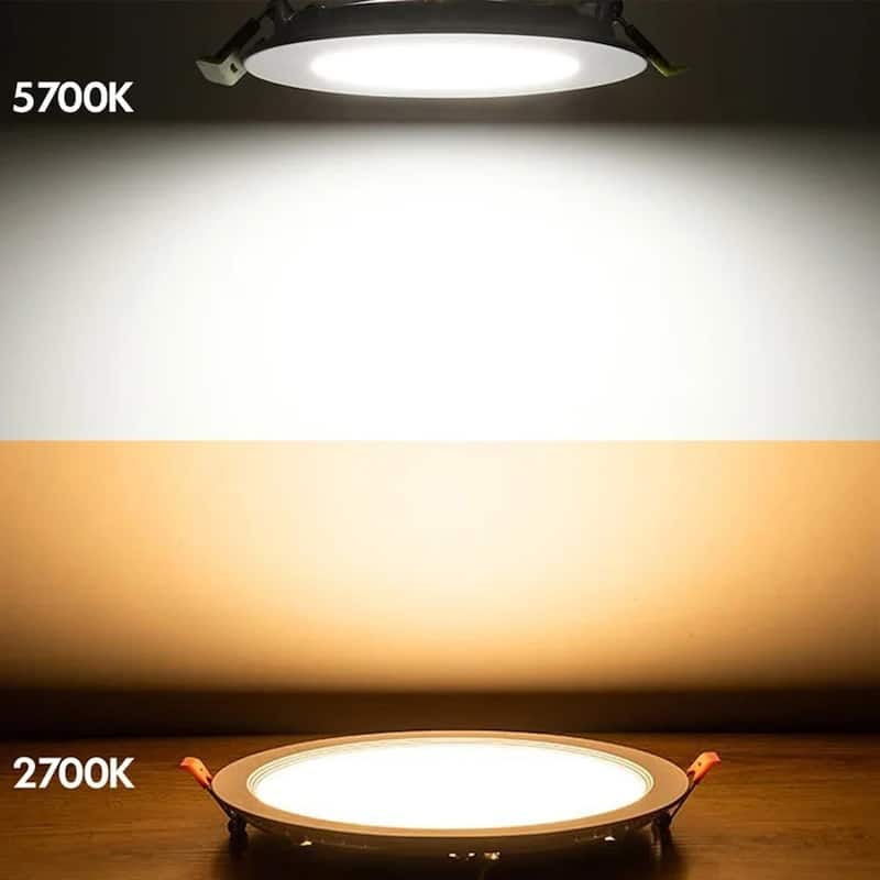 IXIR Tech CCT Remodel IC LED Retrofit Recessed Lighting Kit - Set of 6