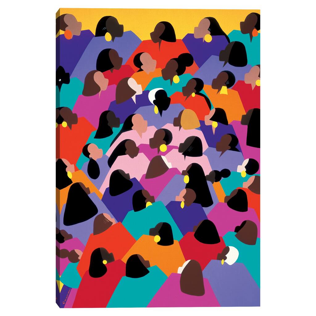 Circle of Promise by Synthia SAINT JAMES Canvas Art Print