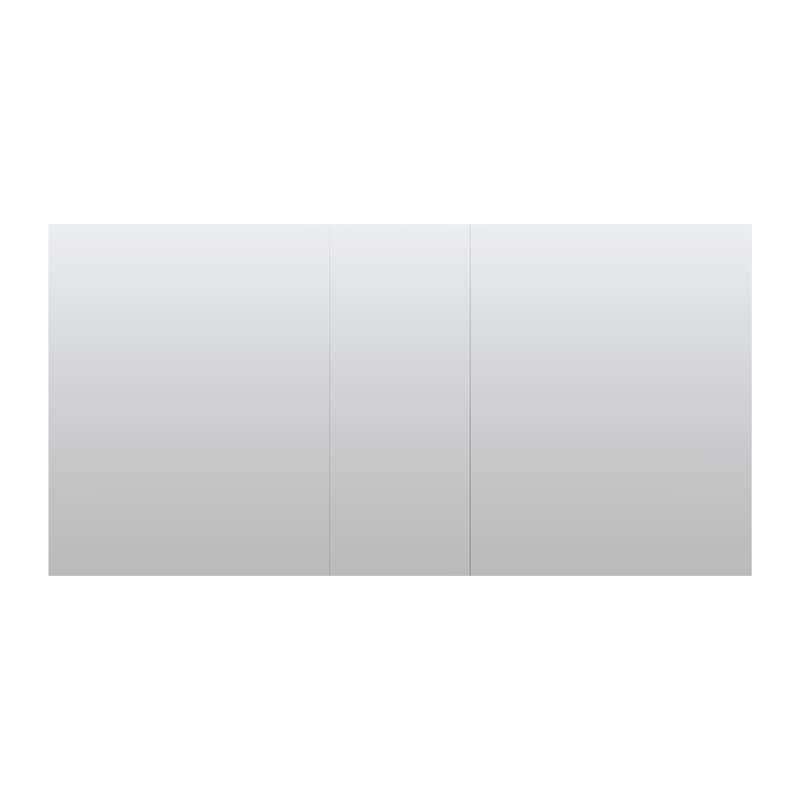 60"W X 30'H Bathroom Recessed or Surface Wall Mount Medicine Cabinet With Adjustable Glass Shelves