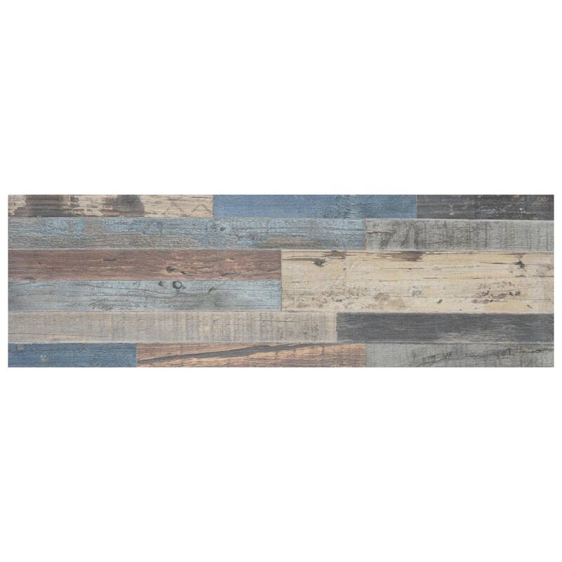 Merola Tile Coleur Tikal Mix 6-1/2" x 20-3/8" Ceramic Wall Tile