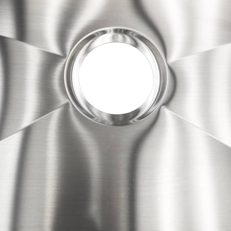 KBV 30 in. x 20 in, Farmhouse Apron-Front Single Bowl 18 Gauge Brushed Stainless Steel Kitchen Sink with Accessories - 30 x 20