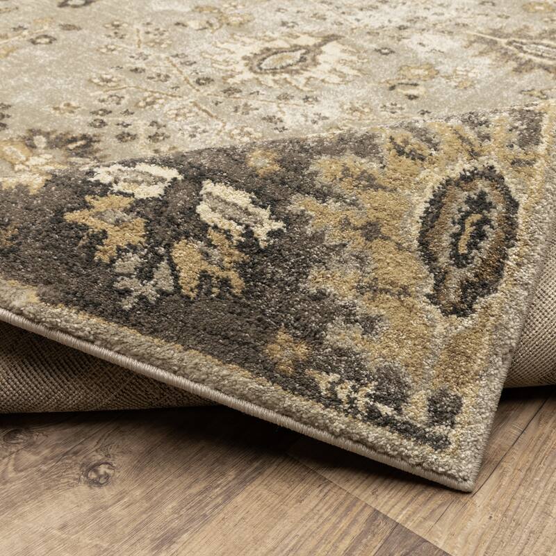 Vista Home Freya Vintage Borders Area Rug