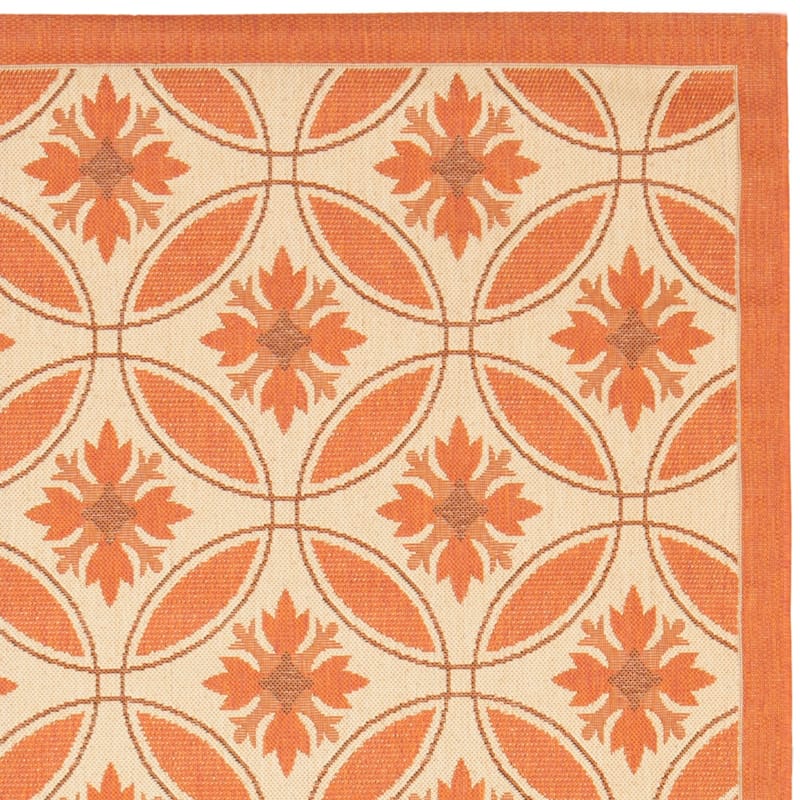 SAFAVIEH Courtyard Shelba Indoor/ Outdoor Waterproof Rug