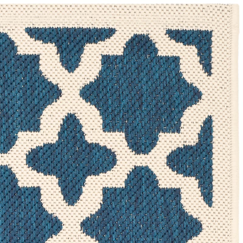 SAFAVIEH Courtyard Dorthey Indoor/ Outdoor Waterproof Patio Backyard Rug