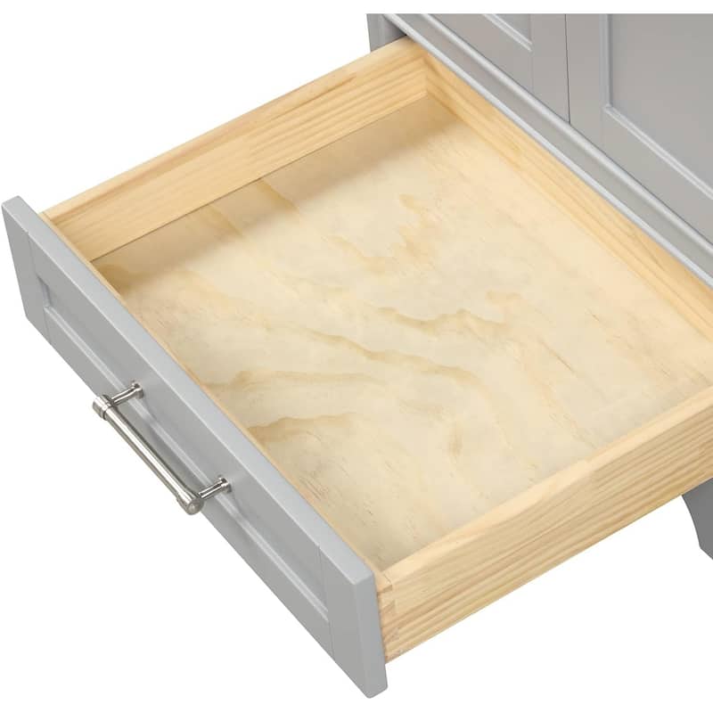 Blossom Copenhagen 24" Solid Wood Bathroom Vanity w/ Marble Top & Sink