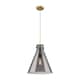 Option Brushed Brass / Light Smoke