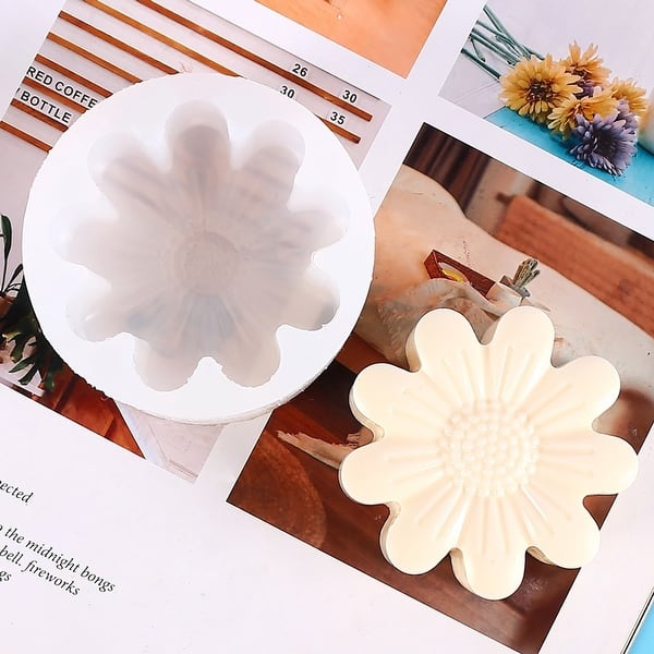 Bloem Impressie Kant Siliconen Mold, Cake Kant Mat Mold, Bruiloft Fondant Cake Decoratie Gereedschap Bakeware Cake Mold, Cupcake Gumpaste Chocolade Mal, Cake Border Edge Decoratie Mold reliëf Pad