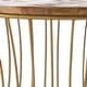 preview thumbnail 5 of 6, Halley Boho Mango Wood Coffee Table by Christopher Knight Home