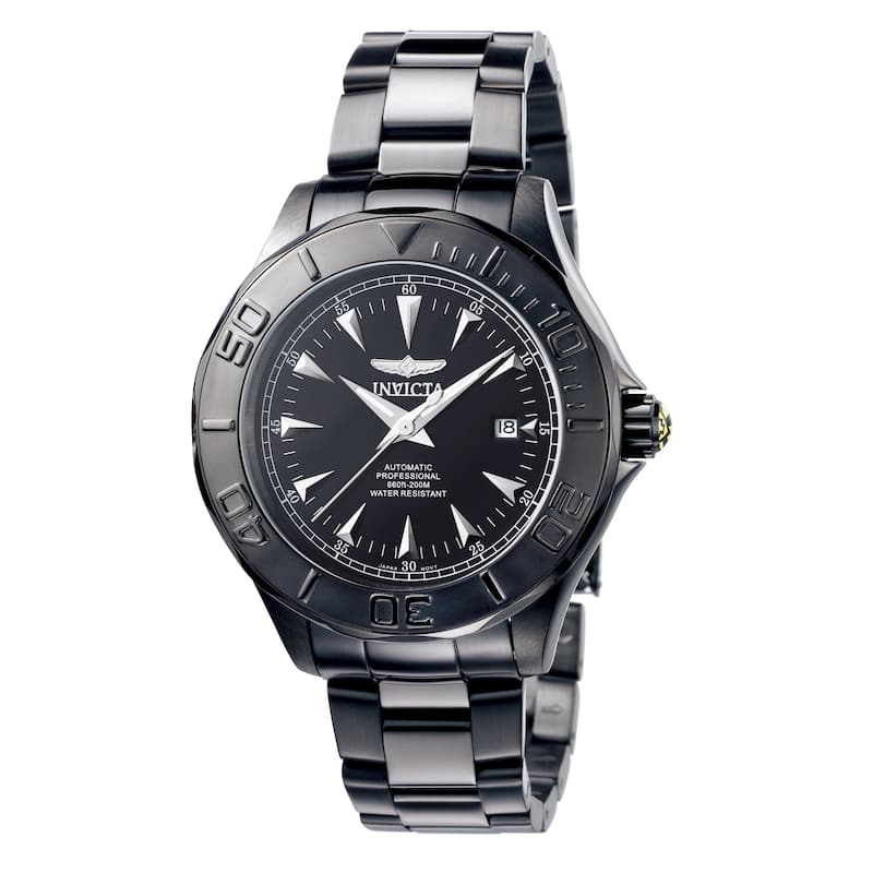 Invicta Men's 7114 Signature Automatic 3 Hand Black Dial Watch