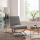 preview thumbnail 7 of 36, Art Leon Retro Armless PU Leather Chair