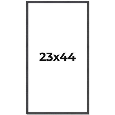 23x44 Frame Brown Solid Wood Picture Frame - Complete Modern Photo