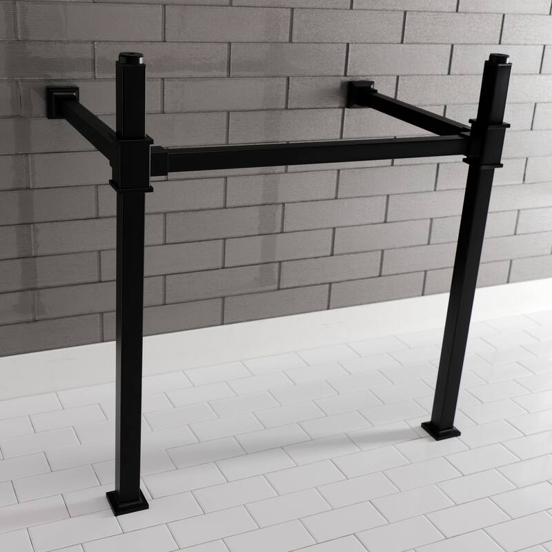 Kingston Brass Fauceture Stainless Steel Console Sink Legs