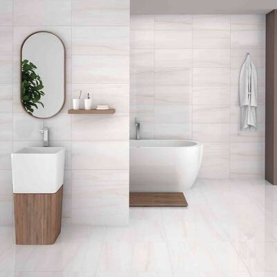 Soho 13x13 Matte Marble Look Porcelain Tile - Floor, Wall, Backsplash