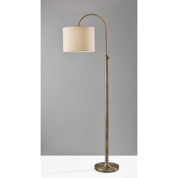 Barton Task Floor Lamp - Antique Bronze