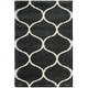 preview thumbnail 116 of 164, SAFAVIEH Hudson Shag Ogee Trellis 2-inch Thick Area Rug 2'3" x 3'9" - Dark Grey/Ivory - Rectangle
