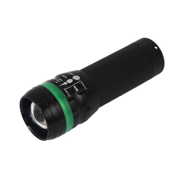 Shop Plastic Shell Led White Light Flashlight Mini Torch Lamp Black