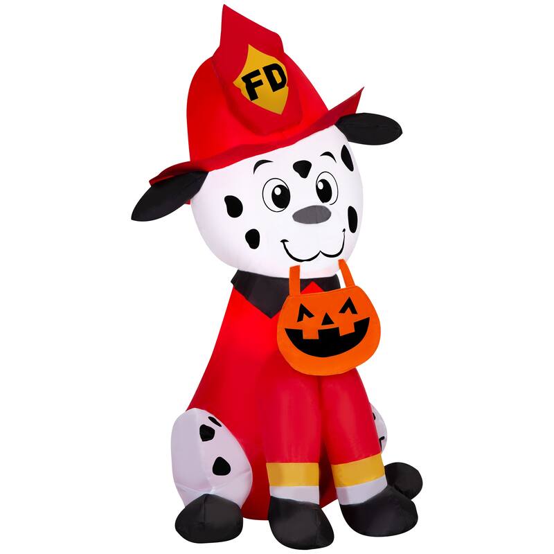 Airblown-Firefighter Dog