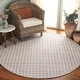 preview thumbnail 19 of 47, SAFAVIEH Handmade Ebony Katarin Contemporary Wool Rug 3' Round - Beige/Ivory - Round