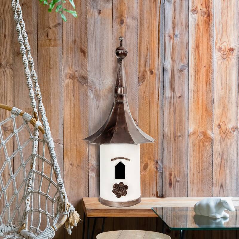 Decorative Metal Birdhouse