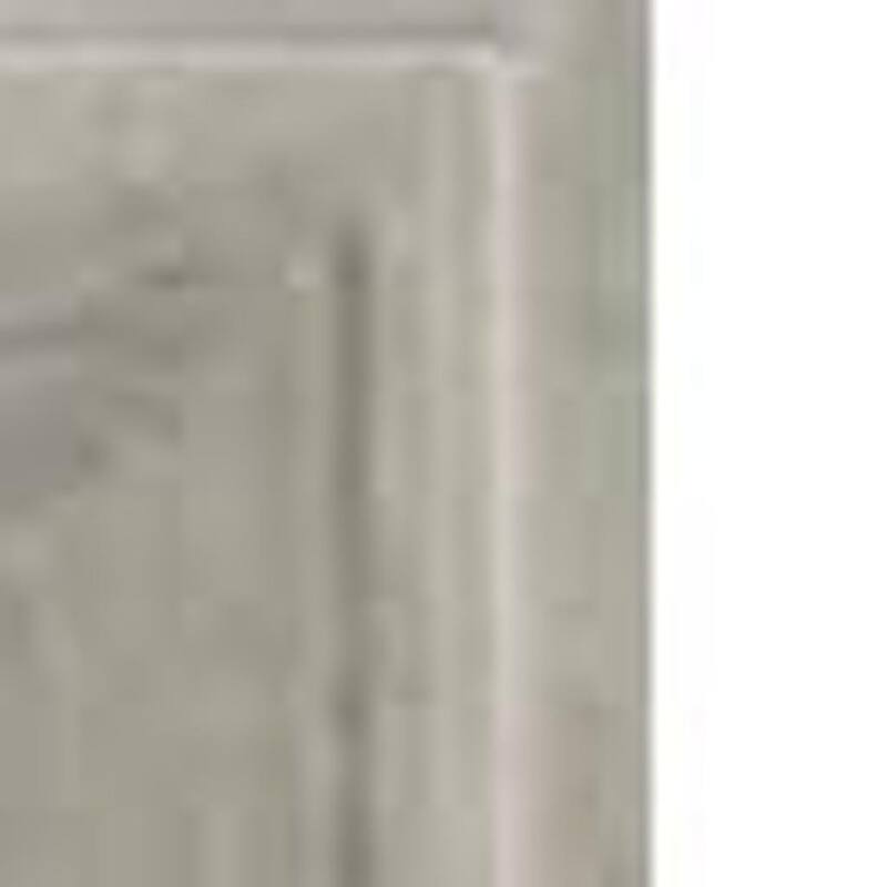 HomeRoots 53" Silver Solid Wood Framed Accent Mirror - 41.00 in. x 53.00 in. x 2.00 in.