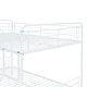 preview thumbnail 11 of 12, Full XL over Queen Metal Bunk Bed with 2 Storage Drawers and Full-Length Guardrail Top Bunk