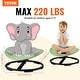 preview thumbnail 13 of 40, Kids Swivel Chair, Autistic Kids Sensory Toy Chair with Non-Slip Metal Base,for Coordination Balance Focus