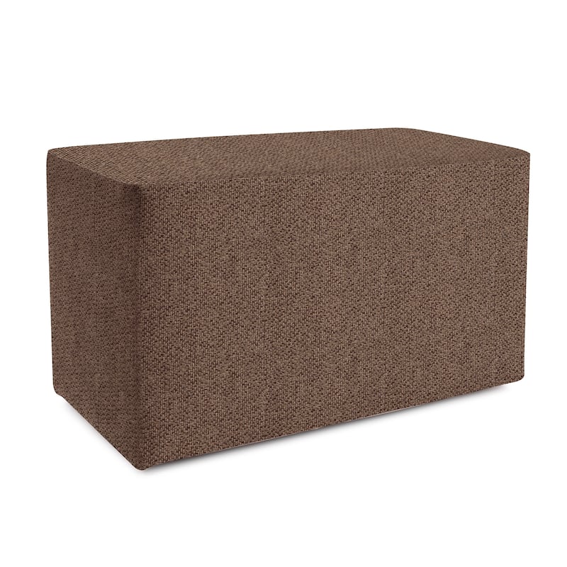 Allan Andrews Universal Rectangular Bench with Cover, Panama Collection - Chocolate