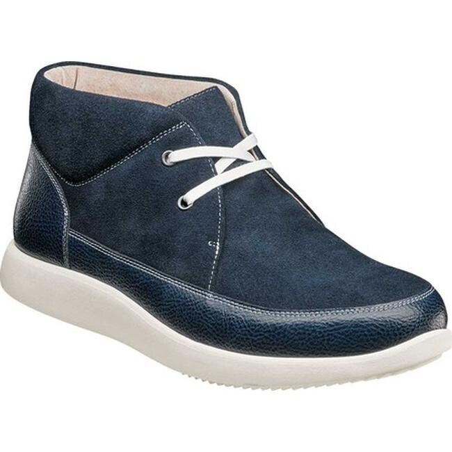 stacy adams blue suede shoes