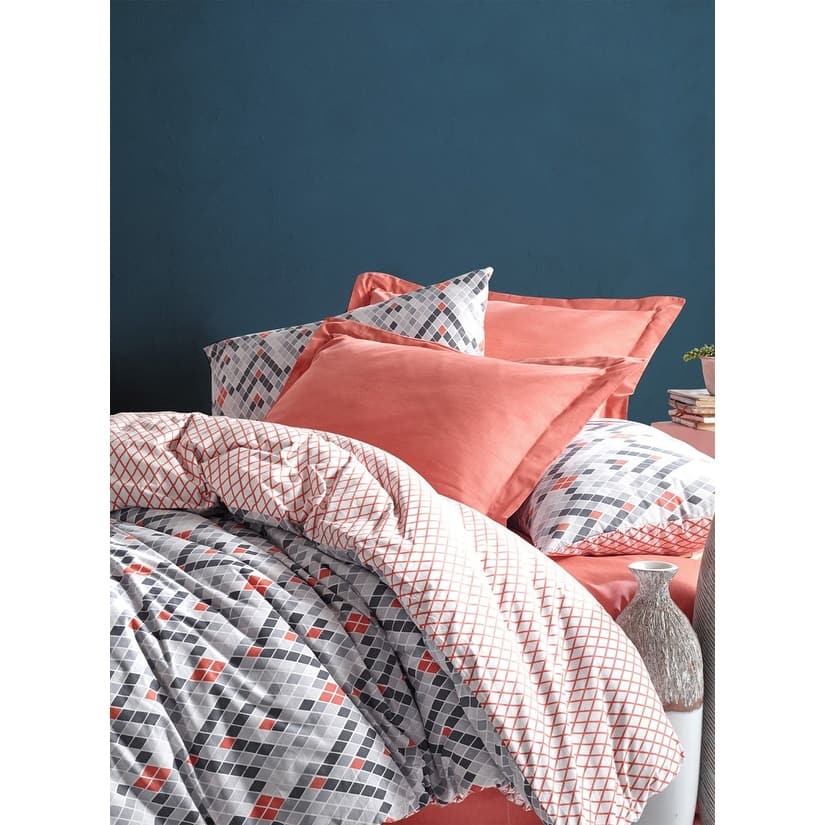 SUSSEXHOME Orange Paradise Full Size Duvet Cover Set, Hypoallergenic