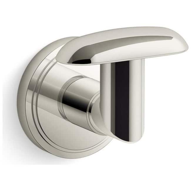 Kallista P80286-00 Vir Stil Minimal Single Robe Hook - Polished Nickel