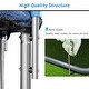 preview thumbnail 25 of 36, Trampoline for Kids with Safety Enclosure Net, Ladder and 8 Wind Stakes