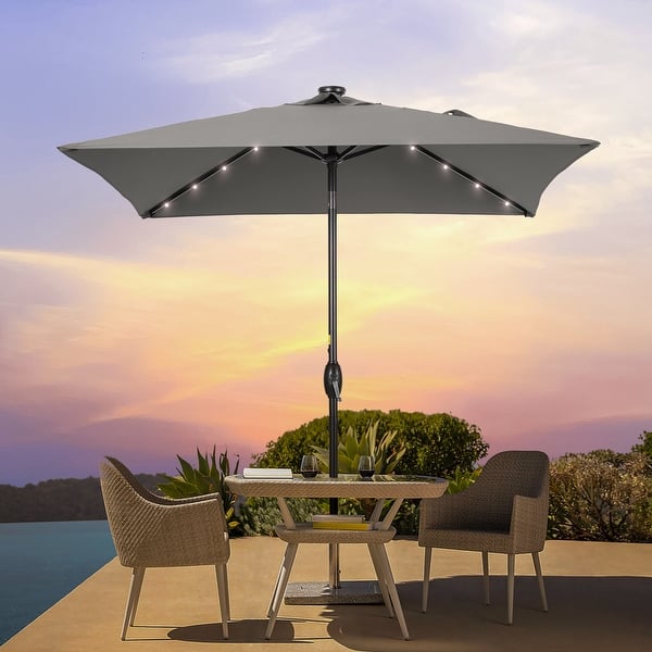 abba patio 8x10 umbrella Abba Patio 10FT Vienna Offset Patio Umbrella Outdoor Cantilever Umbrella  with 360 Rotation Design and Easy Tilt Adjustment UV 50+ Protection 8 Ribs  for Backyard Garden Deck Pool Patio, Brown : Patio, Lawn & Garden