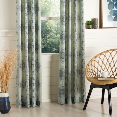 SAFAVIEH Diamantina 96 Inch Curtain Panel - 96" L x 52" W - 52Wx96L