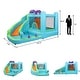 preview thumbnail 4 of 7, Bounce House Inflatable Water Slide With Water Gun and Climbing Wall