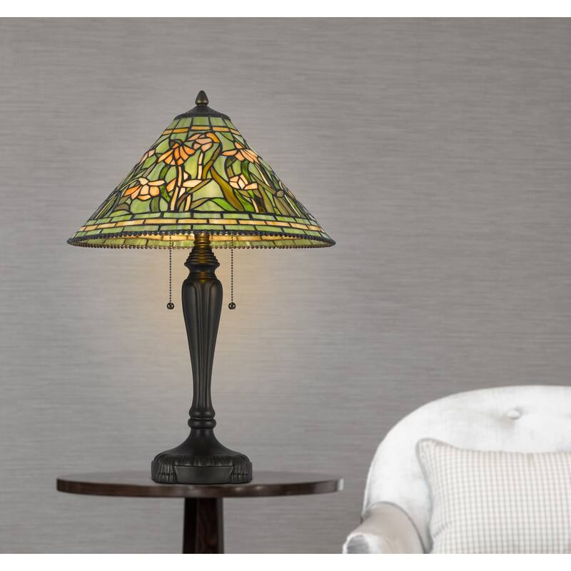 Milwood 24" Height Bronze Resin Table Lamp - One Size