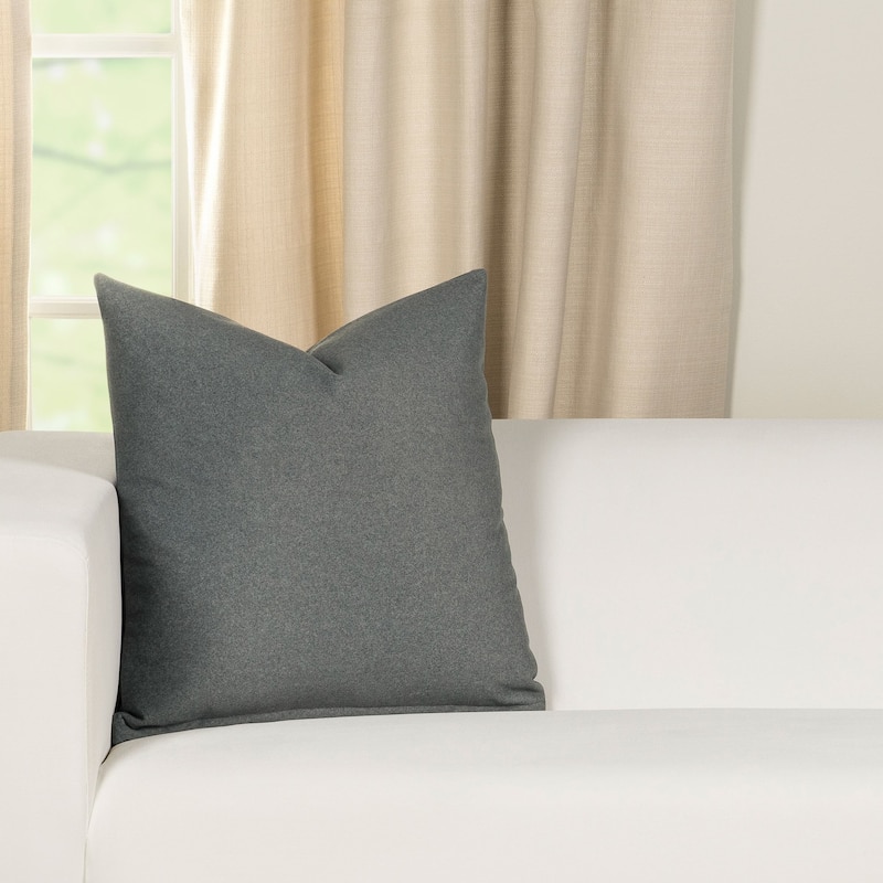Siscovers Burly Super-Soft Throw Pillow - 26 x 26 - Burly Graphite