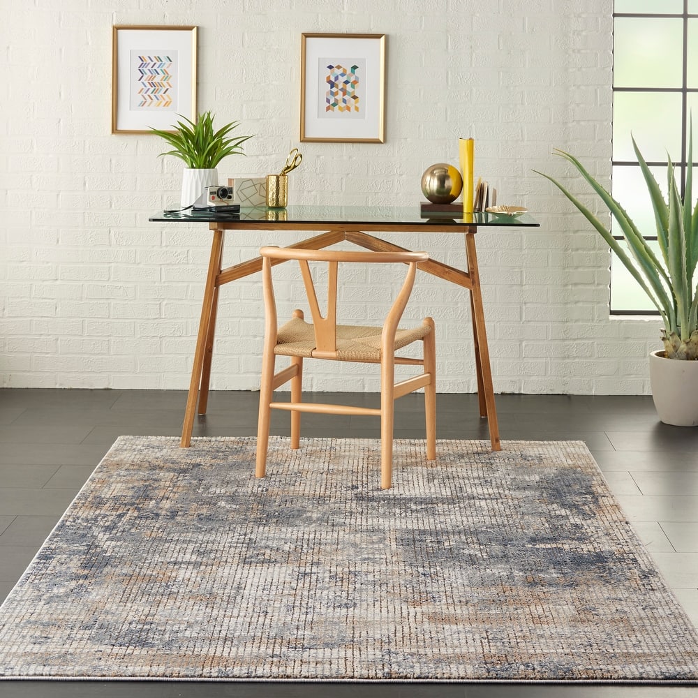 Porch & Den Meadowbrook Distressed Area Rug