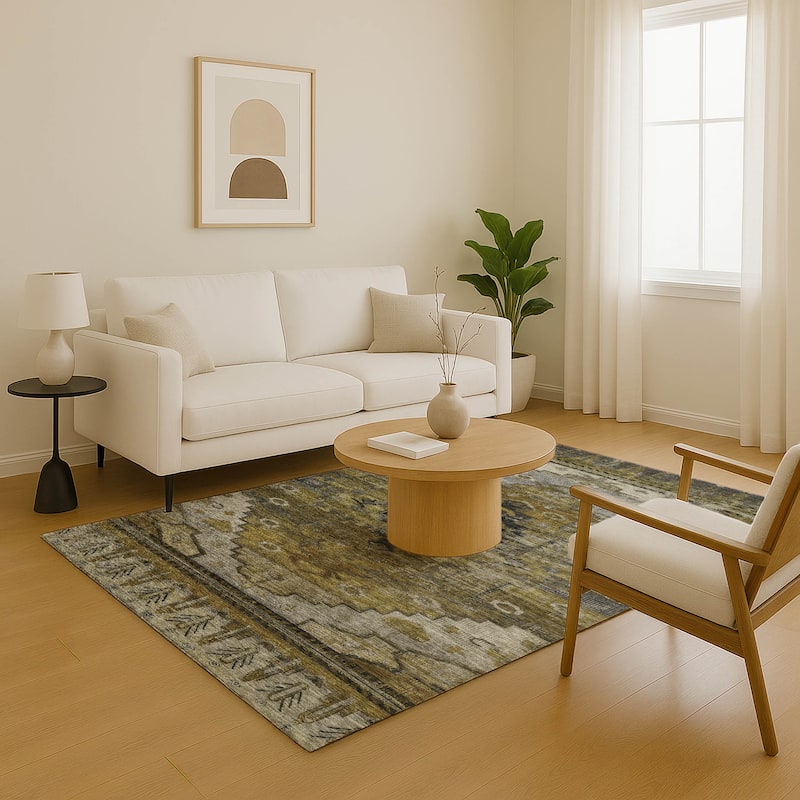 Premium Washable Super Soft Global Traditional Mayfield Rug