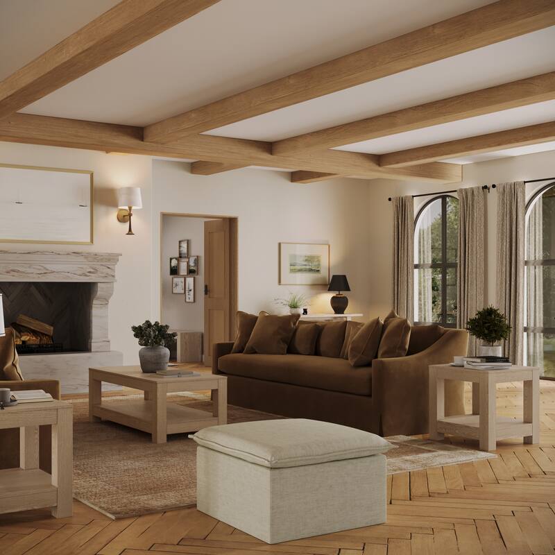 Maven Lane Paulo Wooden Coffee Table